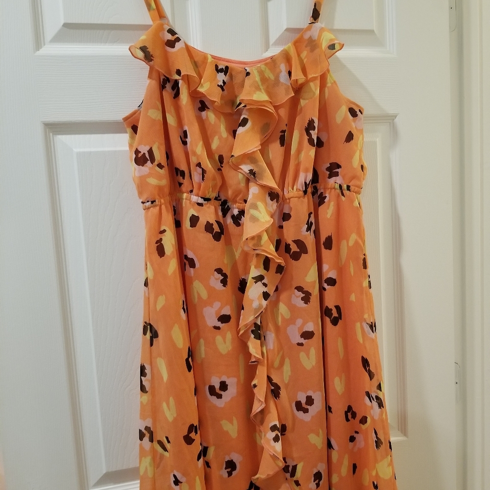 LB Coral Midi Sundress